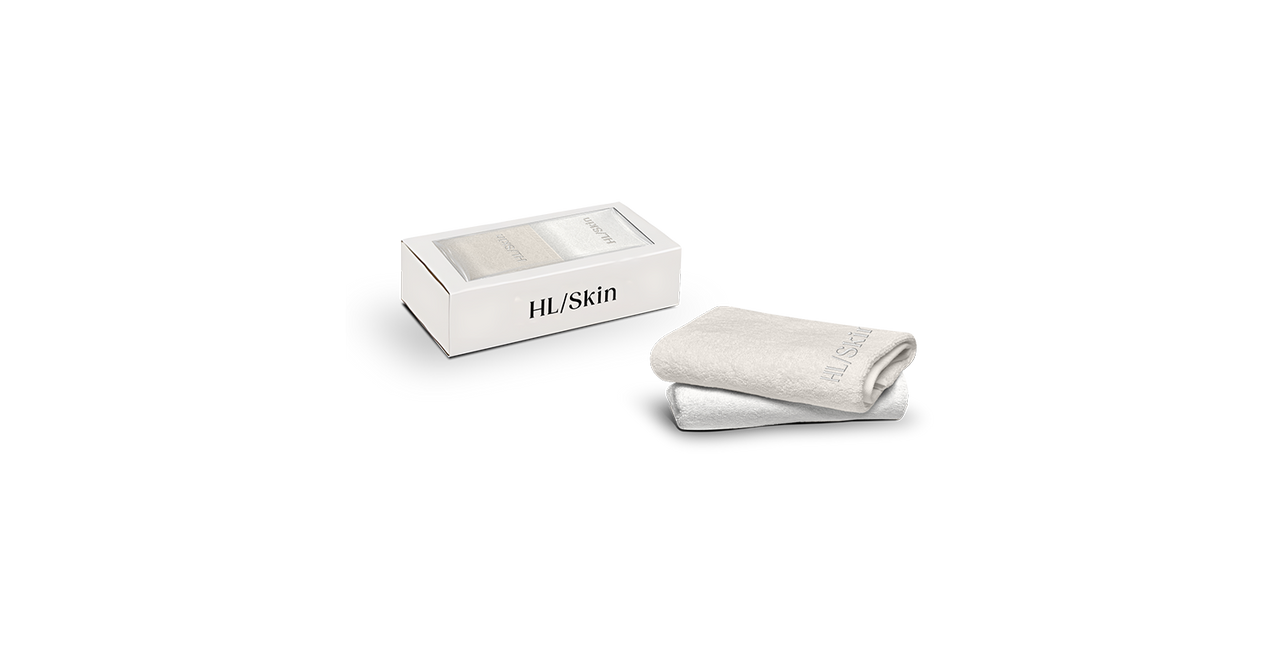 Lot de 2 serviettes visage