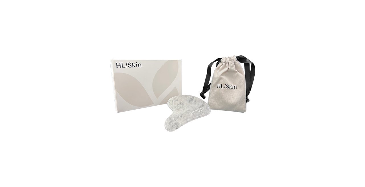Gua Sha jade blanc