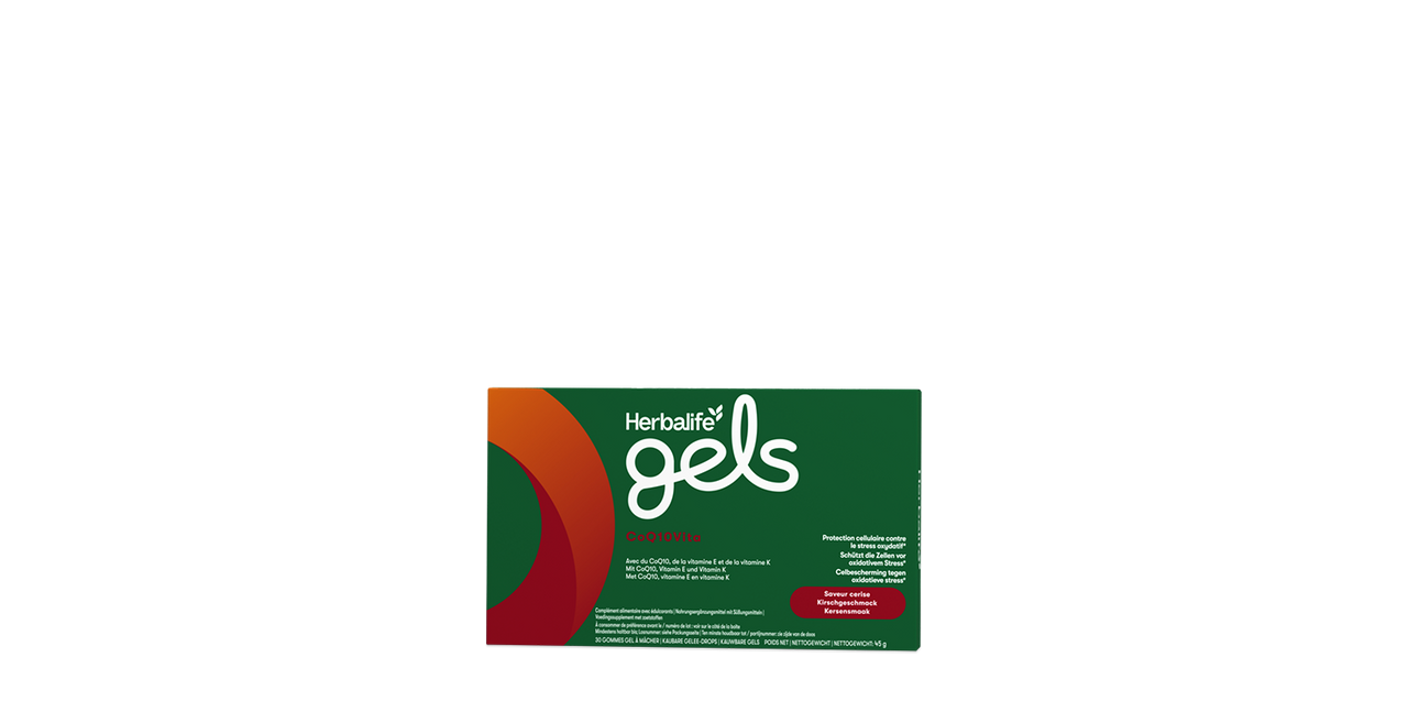 Gels CoQ10Vita - 30 gommes saveur cerise