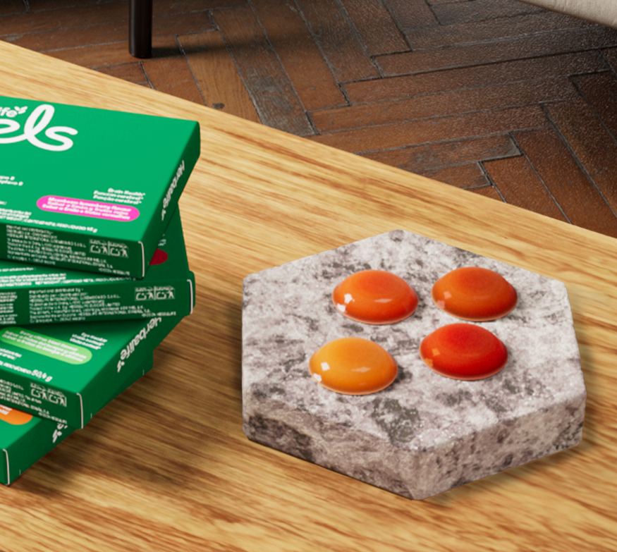 Gels ViewVita - 30 gommes saveur baies rouges et agrumes